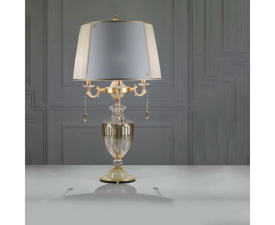 Настольная лампа Ciciriello Lampadari Demetra lampada 3 luci, фото 1