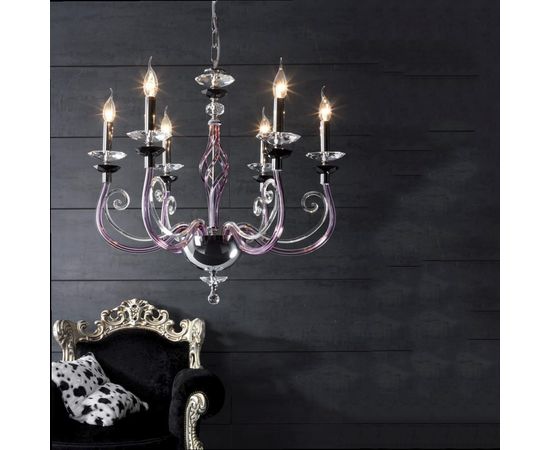 Люстра Ciciriello Lampadari Violet Lampadario 6 luci, фото 1