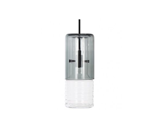 Подвесной светильник Tom Dixon Flask Pendant Smoke Long, фото 1