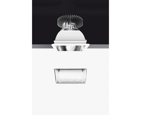 Встраиваемый в потолок светильник Artemide Architectural Luceri Kadro LED trimless Sharp edge trim, фото 1