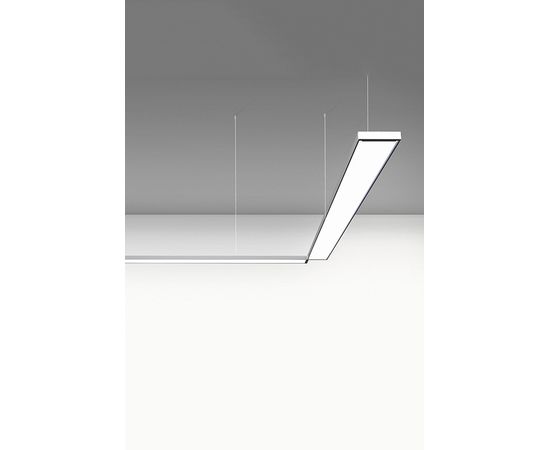 Подвесная система освещения Artemide Architectural Pad System_3000K_Polished aluminium, фото 1