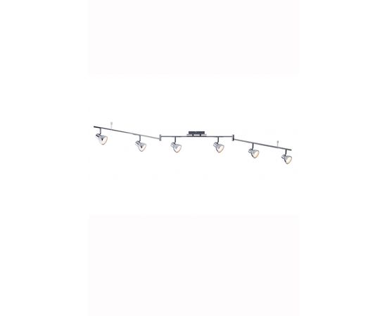 Потолочный светильник Paulmann Spotlight Cup LED 6x5W, хром 60358, фото 1