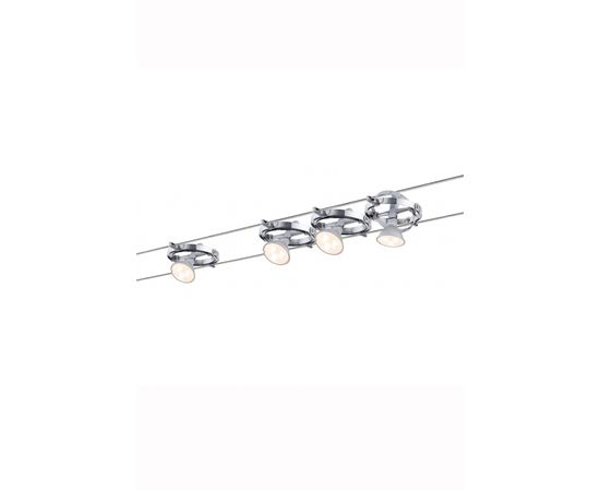 Подвесная система освещения Paulmann WireSystem Cardan LED 4x4W GU5,3 Chrom 94125, фото 1