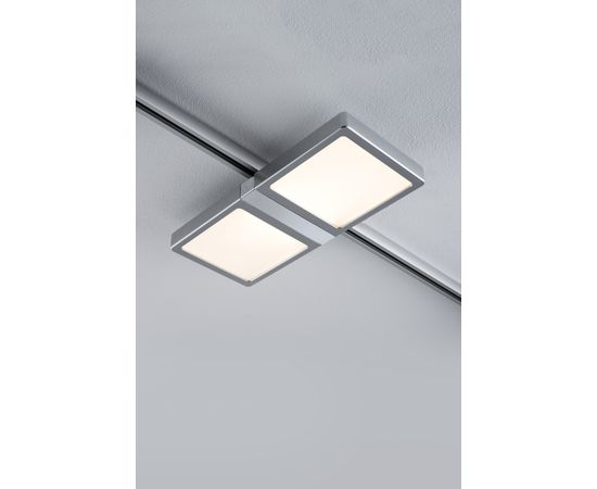 Трековый светодиодный светильник Paulmann URail Sys LED Panel Double 2x4W 95309, фото 1