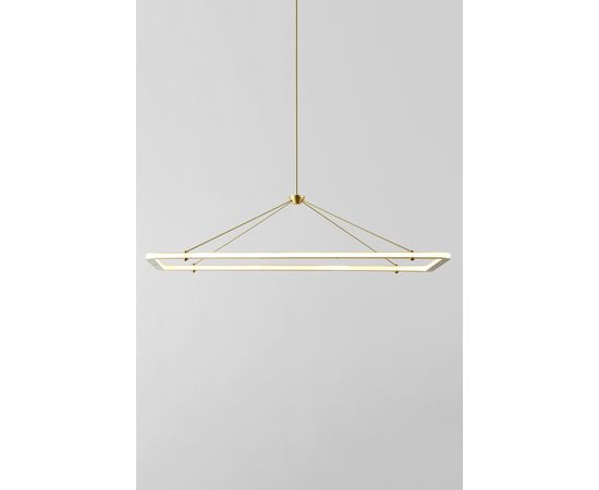 Подвесной светильник Roll &amp;amp; Hill Halo Rectangle Pendant, фото 1