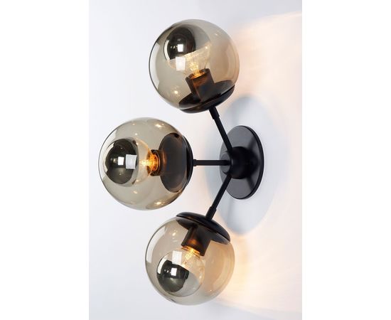 Настенный светильник Roll &amp;amp; Hill Modo Sconce - 3 Globes, фото 1