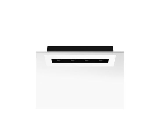 Встраиваемый в потолок светильник Flos Architectural The Black Line Trim 4 Spots, фото 1