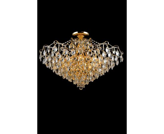 Потолочный светильник Crystal Lux CONTESSA PL12 GOLD, фото 1