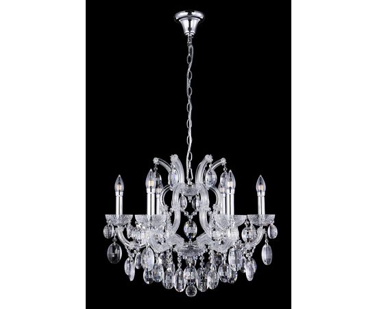 Люстра Crystal Lux HOLLYWOOD SP6 CHROME, фото 1