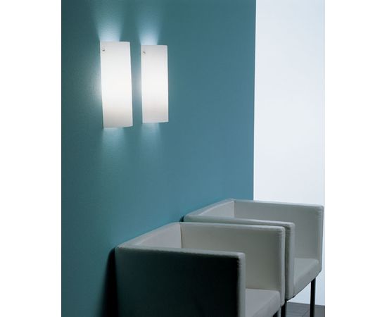 Настенный светильник Aureliano Toso Tube parete bianco, фото 1