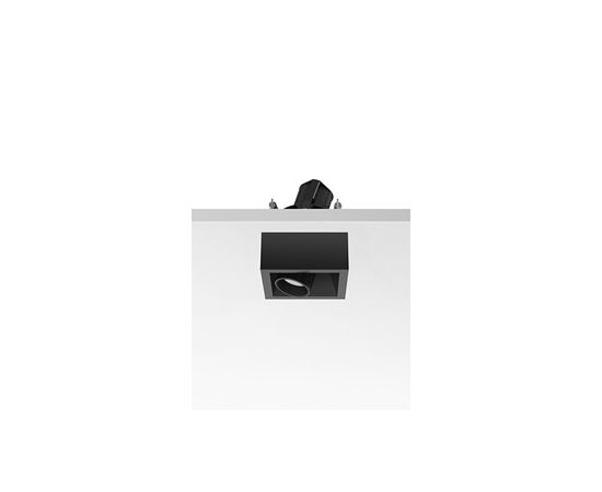 Встраиваемый в потолок светильник Flos Architectural Johnny 80 Semi-Recessed 1L Square, фото 1