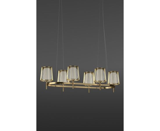 Подвесной светильник Quasar Julia oval suspension, фото 1