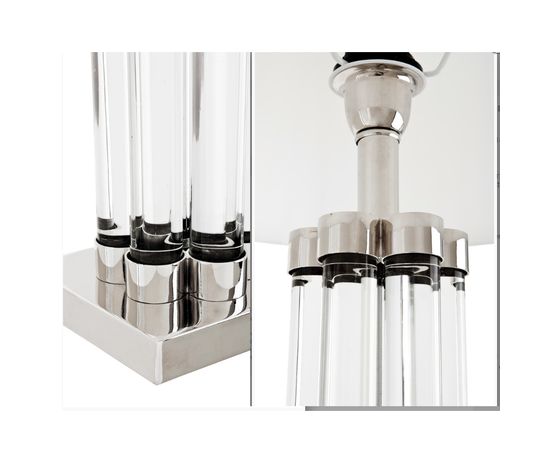 Настольная лампа Eichholtz Lamp Table Longchamp Crystal, фото 2