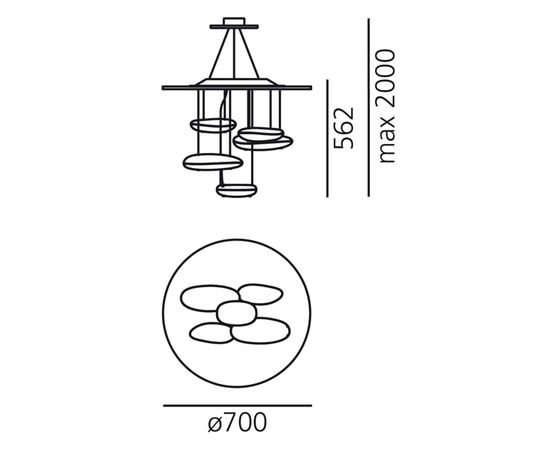 Подвесной светильник Artemide Mercury mini Led Suspension, фото 2