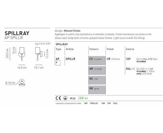 Axo Light SPILLRAY AP SPILLR, фото 2