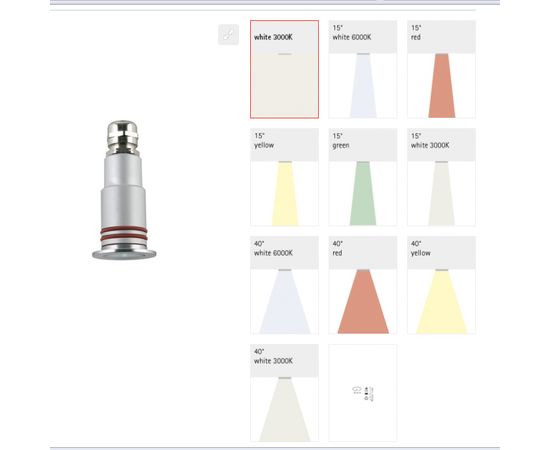 Встраиваемый в потолок светильник Fabbian Cricket D60 F25 27, фото 2