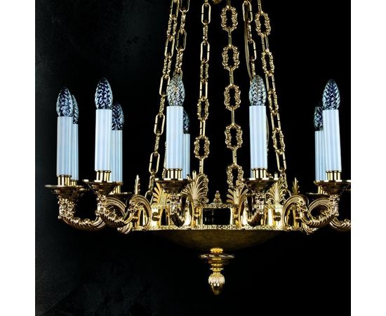 Люстра ArtGlass EGONA, фото 2