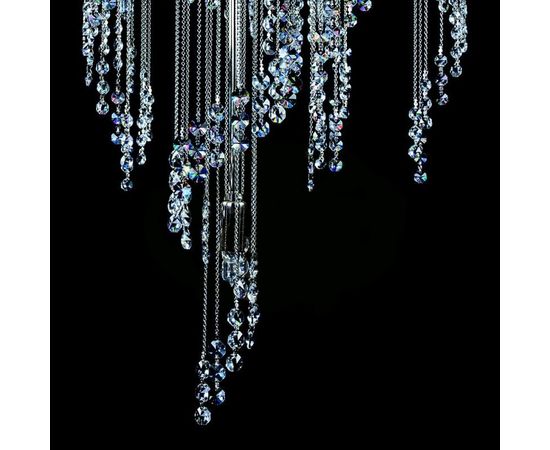 Люстра ArtGlass ERIN nickel, фото 2