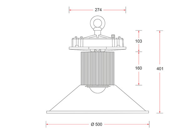 Подвесной светильник Vivo Luce Feroce LED 100, фото 3