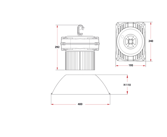 Подвесной светильник Vivo Luce Melancolico LED 100, фото 3