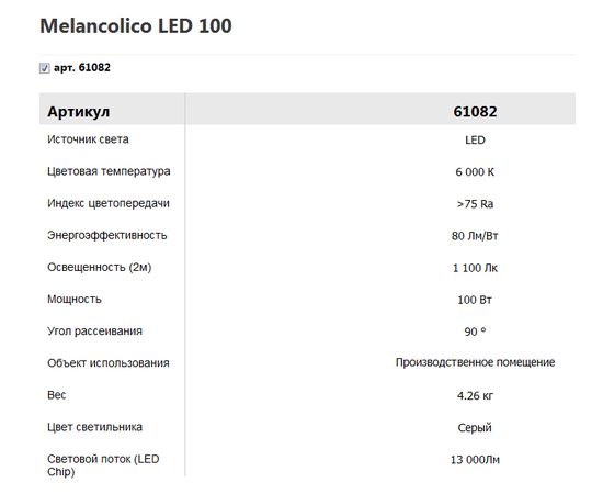 Подвесной светильник Vivo Luce Melancolico LED 100, фото 2