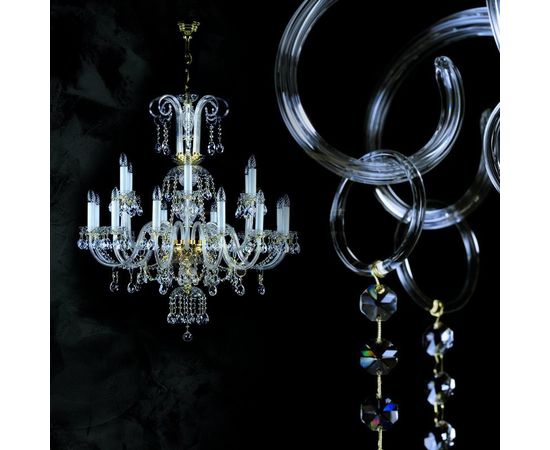 Люстра ArtGlass ROMA XVIII., фото 2