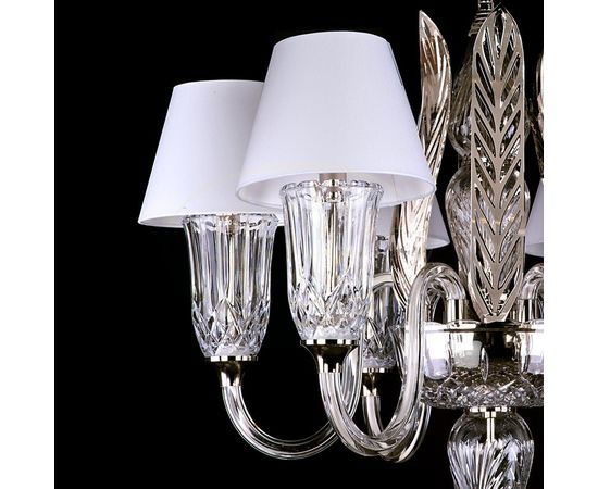 Люстра ArtGlass VIENNA nickel, фото 2