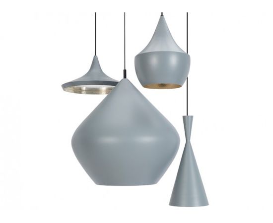 Подвесной светильник Tom Dixon Beat Wide Grey, фото 2