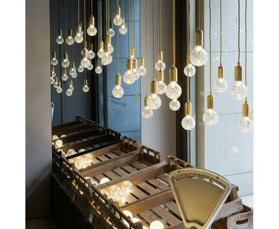 Подвесной светильник Lee Broom Clear Crystal Bulb Pendant, фото 4