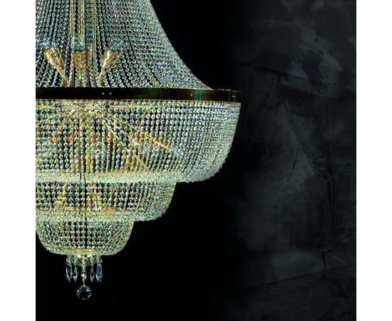 Люстра ArtGlass GEMMA dia. 1100, фото 2