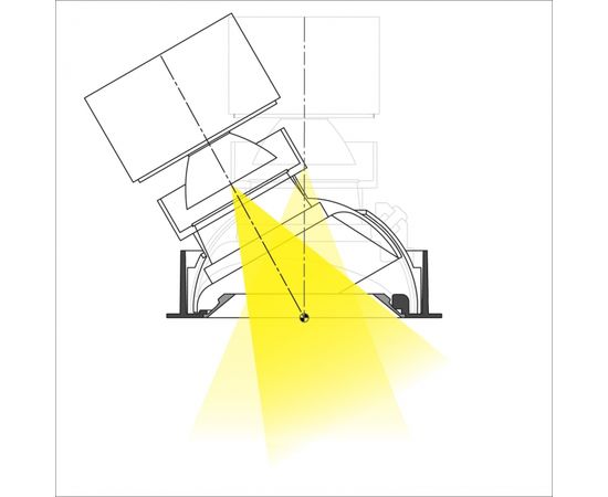 Встраиваемый в потолок светильник Delta Light iMAX+ BL4 82710, фото 2