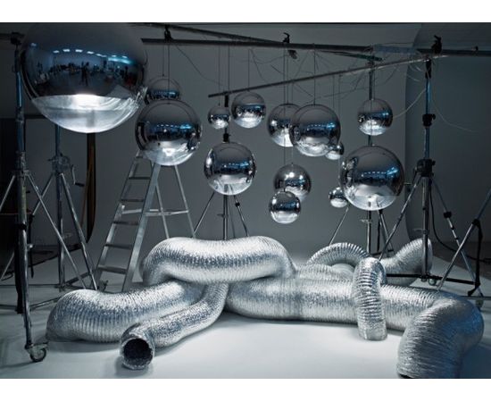 Подвесной светильник Tom Dixon Mirror Ball 40cm, фото 2