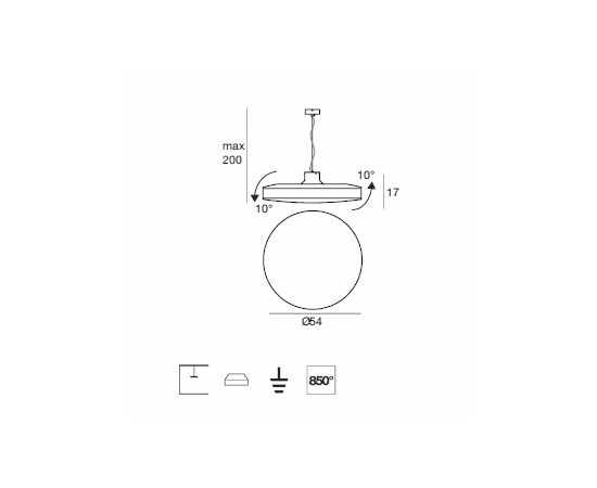 Подвесной светильник Linea Light Move+, фото 3