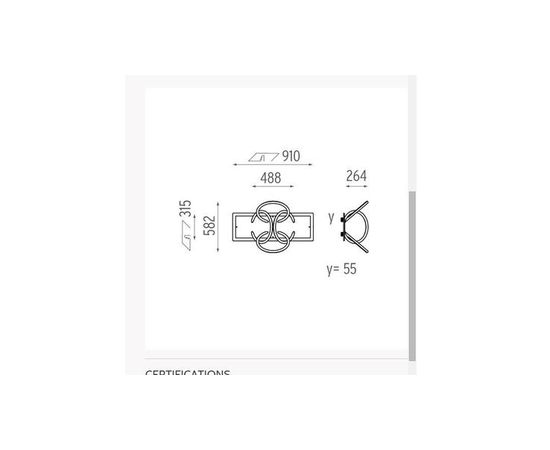 Встраиваемый в стену светильник Flos Architectural WALL PIERCING SA.5022.5A120, фото 2