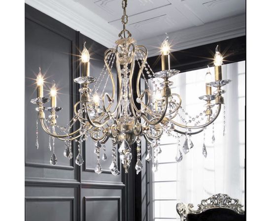 Люстра Ciciriello Lampadari Charme lampadario 6 luci, фото 2
