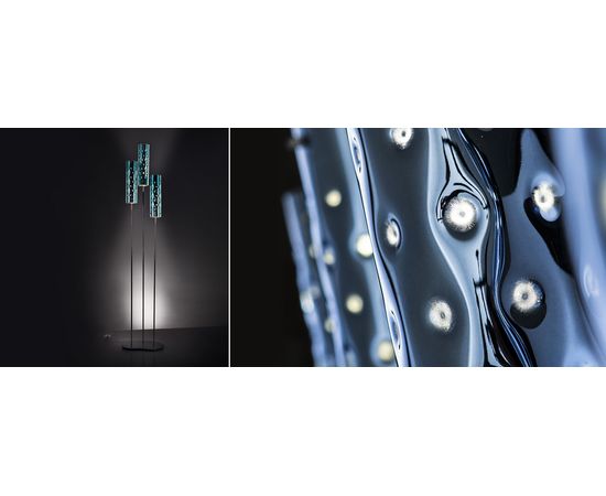 Торшер Slamp Dimple floor trio, фото 3