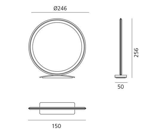 Настольная лампа Artemide Discovery Appoggio, фото 2