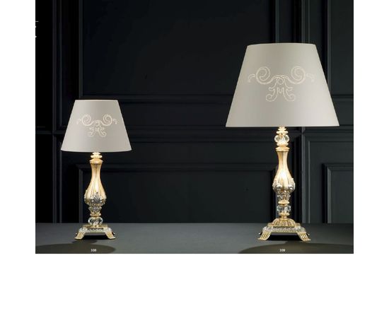 Настольная лампа Ciciriello Lampadari Dominique lume piccolo, фото 2