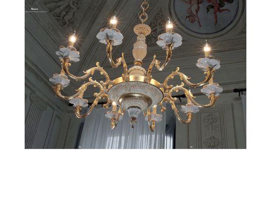 Люстра Ciciriello Lampadari Marica lampadario 6 luci, фото 3