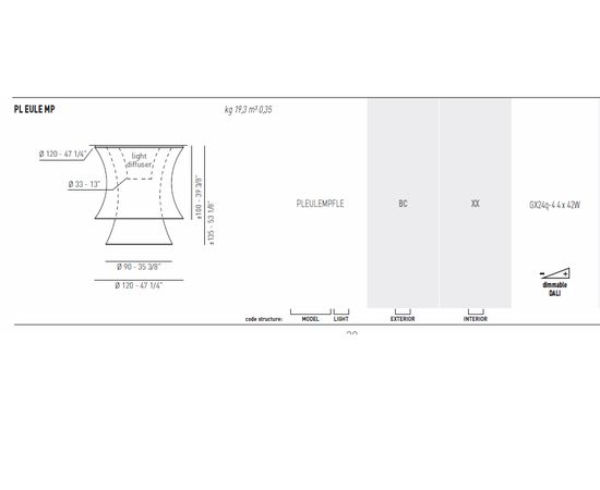 Потолочный светильник Axo Light (Lightecture) EULER PLEULEMP, фото 2
