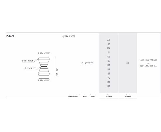 Потолочный светильник Axo Light (Lightecture) LAYERS PLLAYFXX, фото 3