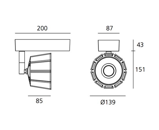 Трековый светильник Artemide Architectural Airlite_Track_tunable, фото 4