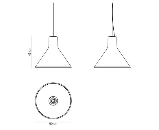 Подвесной светильник Artemide Aurora White/yellow, фото 5
