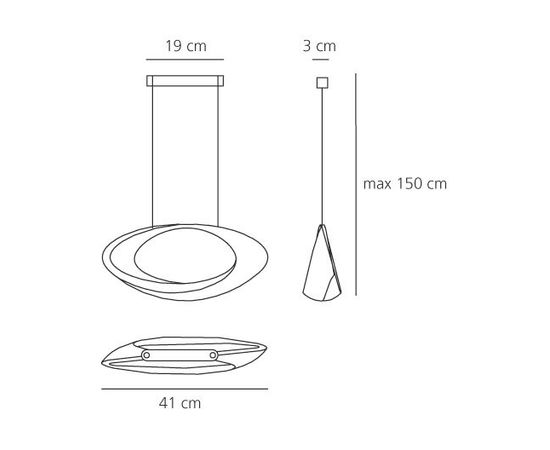 Подвесной светильник Artemide Cabildo Sospensione, фото 3