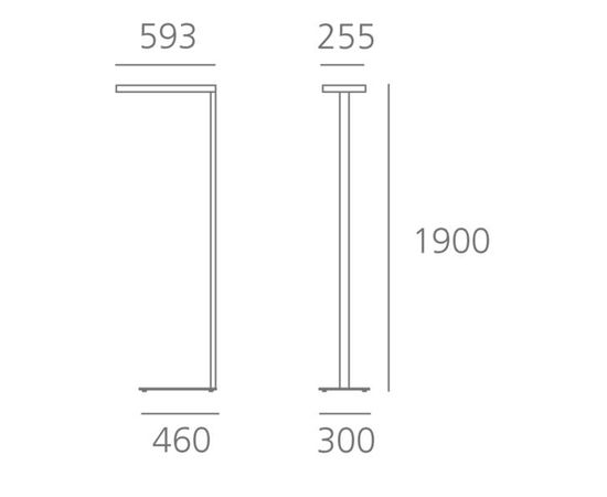 Напольный светильник Artemide Architectural Chocolate terra, фото 4