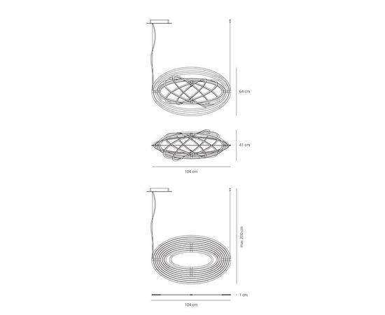 Подвесной светильник Artemide Copernico suspension, фото 6