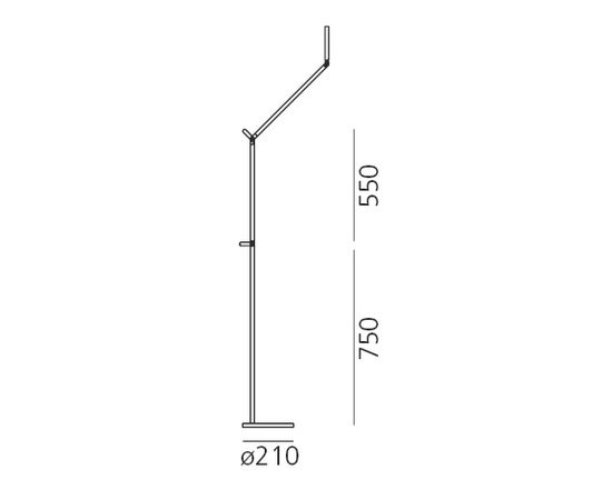 Напольный светильник Artemide Demetra Floor, фото 2
