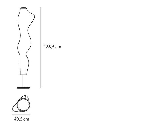 Напольный светильник Artemide Empirico Floor, фото 2
