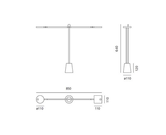 Настольная лампа Artemide Equilibrist, фото 4