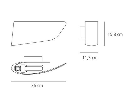Настенный светильник Artemide Eurialo, фото 4